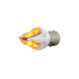 2 Hight Power Led 1157 Bulb - Amber