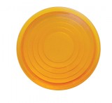 2006+ Peterbilt Round Dome Light Lens - Amber