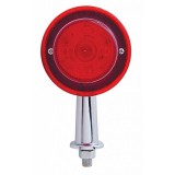 13 Red Led Honda Light Kit W/ 2 1/8" Arm - Red Lens