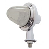11 Amber Led Watermelon Honda Light W/ 1 1/8" Arm - Clear Lens