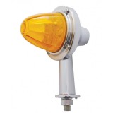 11 Amber Led Watermelon Honda Light W/ 2 1/8" Arm - Amber Lens