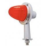 11 Red Led Watermelon Honda Light W/ 2 1/8" Arm - Red Lens