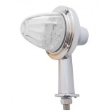 11 Amber Led Watermelon Honda Light W/ 2 1/8" Arm - Clear Lens