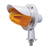 11 Amber Led Watermelon Honda Light W/ 1 1/8" Arm & Visor - Amber Lens