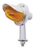 11 Amber Led Watermelon Honda Light W/ 2 1/8" Arm & Visor - Amber Lens