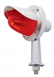 11 Red Led Watermelon Honda Light W/ 2 1/8" Arm & Visor - Red Lens