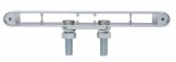 Chrome Plastic 9" Double Face Light Bar Housing Only