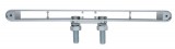 Chrome Plastic 12" Double Face Light Bar Housing Only