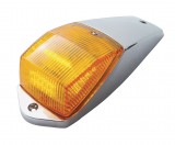 36 Amber Led Cab Light Kit With Chrome Plastic Housing - Amber Lens