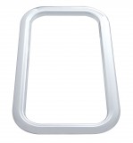 Chrome Plastic 2005+ Peterbilt Interior View Window Trim