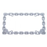 *Closeout* Chrome Double Chain License Frame