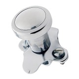 Polished Aluminum Heavy Duty Steering Wheel Spinner