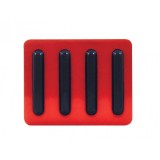 Anodized Red Aluminum Kenworth Replacement Pedal - Clutch