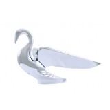 Chrome Hood Ornament - Swan Wonder Wing