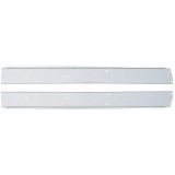 (2/Box) Chrome Aluminum Peterbilt Window Sill Replacement
