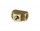 Air Pressure Brass Fitting - 1/8" Full Female Pipe Tee