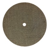 14" Blue Sisal Buffing 1 1/8" Arbor 1/4" Sewn