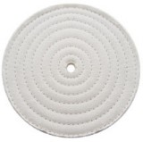 (Pack) 6" Assorted Soft Muslin/Spiral Sewn - 30 Ply. & 1/2" Arbor