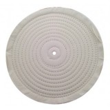 (Pack) 8" Assorted Soft Muslin/Spiral Sewn - 30 Ply. & 1/2" Arbor
