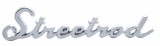 Chrome Script Emblem W/ Stud - Streetrod