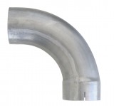 Aluminum 90 Exhaust 5" Expanded Elbow, 5" I.Dia., 5" O.Dia. - 12" X 12"