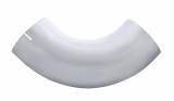 Aluminum 90 Exhaust 6" Expanded Elbow, 6" I.Dia., 6" O.Dia. - 13" X 13"