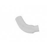 Chrome Peterbilt 359 Exhaust Elbow Replacement, 68 Angled, Reducing 7"-5" O.Dia.