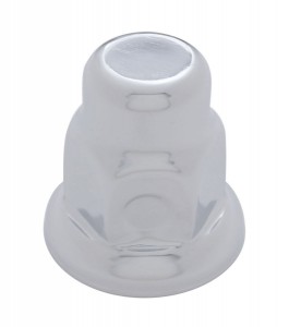 Chrome 32Mm X 2" Tall Nut Cover W/ Flange