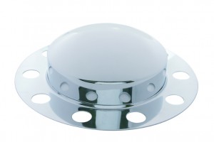 Chrome Front 2Pc. Axle Cover - Uni-Mount