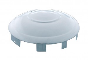 Chrome Classic Universal 1" Lip Front Hub Cap