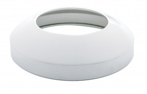 Chrome 8 1/4" Rear Hubdometer Hub Cap