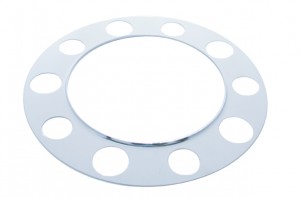 Chrome 10 Holes Beauty Ring - Steel