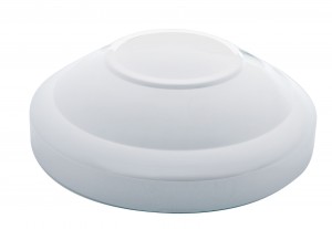 Chrome 8" Rear Classic Hub Cap
