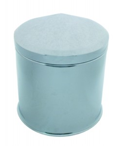 Chrome Rear Axle/Hub Cap High Hat W/ Removable Pointed Hub Cap Only