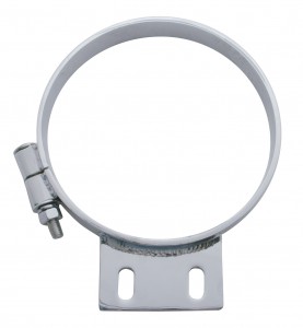 Chrome Peterbilt Cab 7" Exhaust Clamp