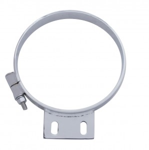 Chrome Peterbilt Cab 8" Exhaust Clamp