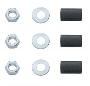 Welded Stud Bottom Mud Flap Plate Mounting Hardware - Nut/Washer X 3