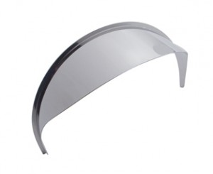 Stainless Steel 7" Round Headlight Visor