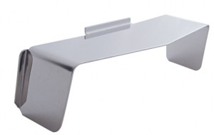 Stainless Steel 6" X 4" Rectangular Headlight Visor - Flat