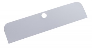 (2/Bulk) Stainless Steel 6 3/8" Rectangular Headlight Shield