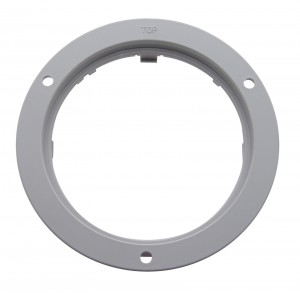 Gray Plastic 4" Mounting Bezel