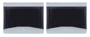 20" Mud Flap Kit - Mud Flap/Bottom Flap Weight/Top Flap Weight X 2