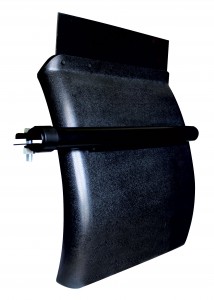 (2/Box) Black Poly 24" W X 24" L Quarter Fender