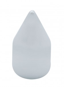 Chrome Plastic 7/16" X 1 1/4" Spike Nut Cover