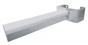 Deluxe 304 Stainless Steel Lo-Air Quarter Fender Mounting Bracket - Driver Side
