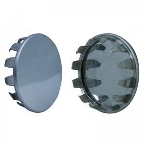 (5/Card) Stainless Steel 1" Hole Plug