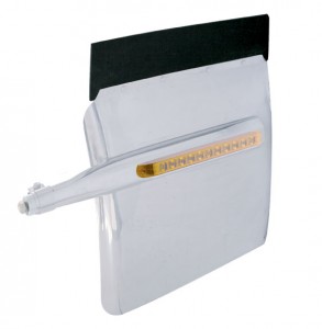 (2/Bulk) Stainless Steel 24" X 27" Deluxe Quarter Fender W/ 11 Amber Led 17" Light Bar - Amber Lens