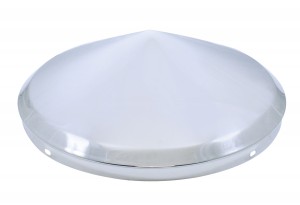 Stainless Steel 1/2" Lip Standard Front Pointed Hub Cap