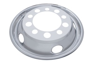 Stainless Steel 22 1/2" 5 Hand Hole Front Wheel Liner