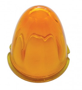 Medium Marker Glass Light Lens - Amber